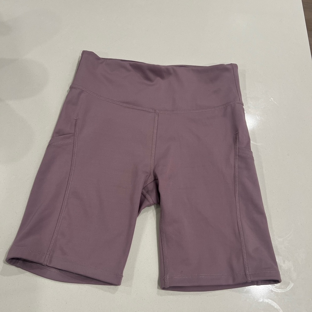 All in Motion Women's Mauve Bike Shorts